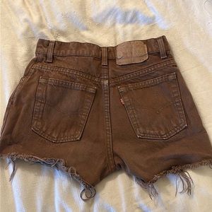 True Vintage Levi Strauss Jean Shorts